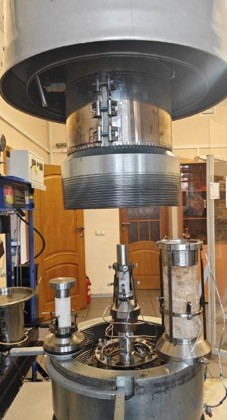 Геомеханический пресс - примеры образцов